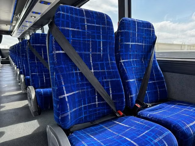 desert hot springs charter bus interior